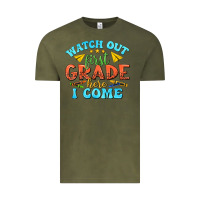 Vintage Olive watch out first grade here i come Vintage Tee - texasbilliewilder