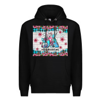 Black da dental assistant dentist element with flowers Premium Hoodie - AdoDesignShop