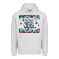 Dove Grey da dental assistant dentist element with flowers Premium Hoodie - AdoDesignShop