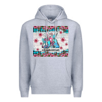 Heather Grey da dental assistant dentist element with flowers Premium Hoodie - AdoDesignShop