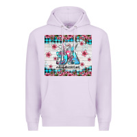 Lilac da dental assistant dentist element with flowers Premium Hoodie - AdoDesignShop