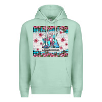Seafoam da dental assistant dentist element with flowers Premium Hoodie - AdoDesignShop