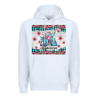 White da dental assistant dentist element with flowers Premium Hoodie - AdoDesignShop