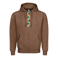 Chestnut Fall Zipper Hoodie - BundleAndBundleShop