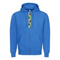 True Royal Fall Zipper Hoodie - BundleAndBundleShop
