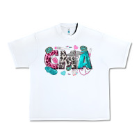 White cma Urban Heavy Tee - texasbilliewilder