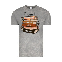 Cloud Rock i teach strength bravery equality love history Vintage Tee - Zillion Design Studio