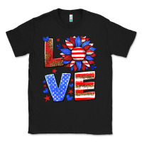 Black love america sunflower Classic Tee - HRA Design Shop