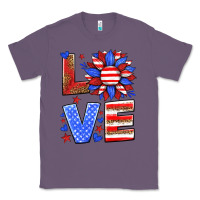 Lavender love america sunflower Classic Tee - HRA Design Shop
