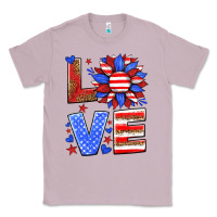 Lilac love america sunflower Classic Tee - HRA Design Shop