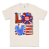 Natural love america sunflower Classic Tee - HRA Design Shop