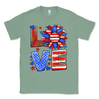 Sage love america sunflower Classic Tee - HRA Design Shop