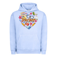 Pigment Grape Ice teacher heart Urban Hoodie - Artiststas