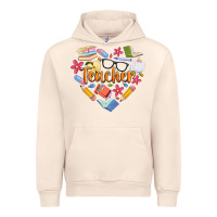 Sandshell teacher heart Urban Hoodie - Artiststas