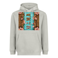 Moon Dust Western Mama Pink Roses Heavyweight Hoodie - LillyAllenDesigns