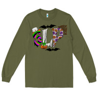 Army Green slp Long Sleeve Tee - CowhideDigitalArt