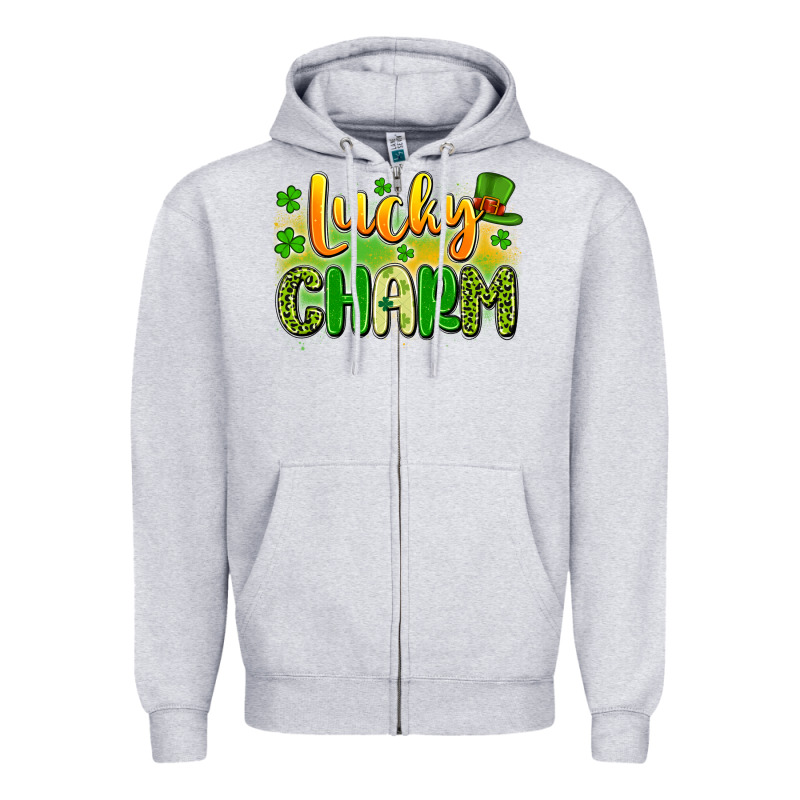 Lucky Charm Zipper Hoodie by Artiststas | Teevron
