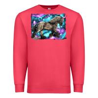 Cardinal black unicorn Premium Sweatshirt - LillyAllenDesigns