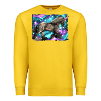 Lemon black unicorn Premium Sweatshirt - LillyAllenDesigns