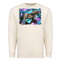 Sandshell black unicorn Premium Sweatshirt - LillyAllenDesigns
