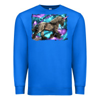 True Royal black unicorn Premium Sweatshirt - LillyAllenDesigns