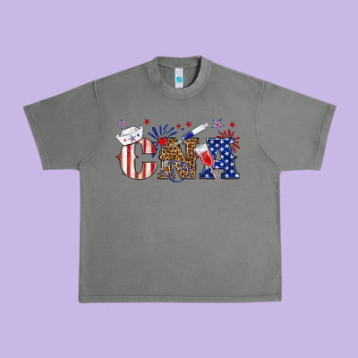 Cna Certified Nursing Urban Heavy Tee Designed By Texasbilliewilder