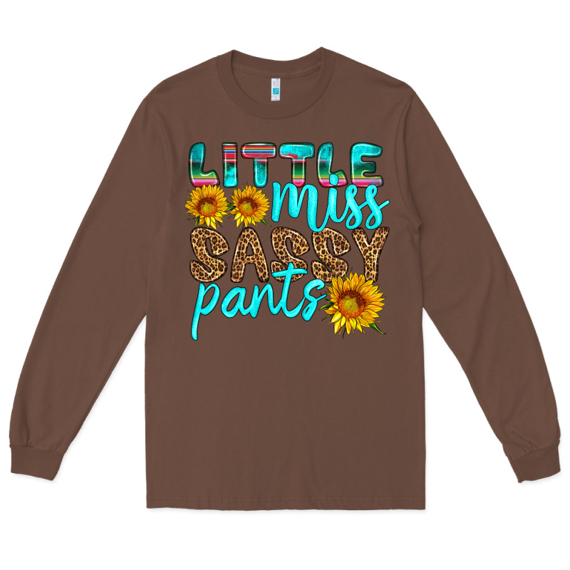 Little Miss Sassy Pants Long Sleeve Tee by HRA Design Shop | Teevron