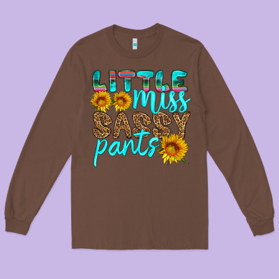 Little Miss Sassy Pants Long Sleeve Tee Designed By Hra Design Shop