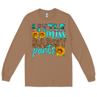 Toasted Coconut little miss sassy pants Long Sleeve Tee - HRA Design Shop