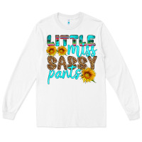 White little miss sassy pants Long Sleeve Tee - HRA Design Shop