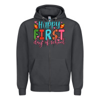 Smoke happy first day of school Zipper Hoodie - JahusDesignShop