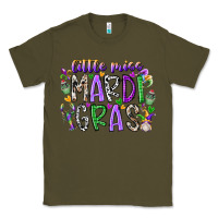 Army Green little miss mardi gras Classic Tee - RacoonDesign