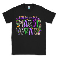 Black little miss mardi gras Classic Tee - RacoonDesign