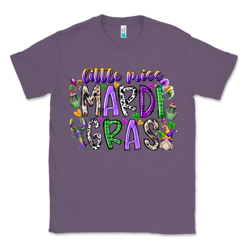Little Miss Mardi Gras Classic Tee by RacoonDesign | Teevron