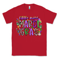 Red little miss mardi gras Classic Tee - RacoonDesign