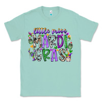 Seafoam little miss mardi gras Classic Tee - RacoonDesign