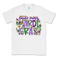 White little miss mardi gras Classic Tee - RacoonDesign