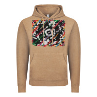 Vintage Coffee cowhide and serape background Vintage Hoodie - RanaPortraitStore