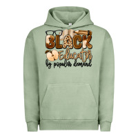 Pigment Oil Green black educator by popular demand Urban Hoodie - Artiststas