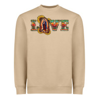 Love Lady Of Guadalupe Heavyweight Sweatshirt | Teevron