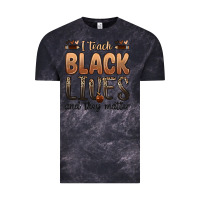 Cloud Black i teach black lives and they matter Vintage Tee - Zillion Design Studio