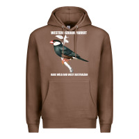 Western Ground Parrot Rare Wild And West Australian Premium Hoodie | Teevron