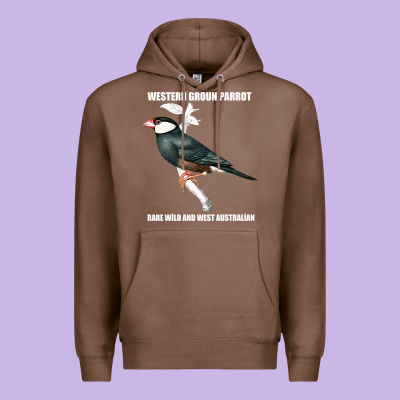 Western Ground Parrot Rare Wild And West Australian Premium Hoodie Designed By Bettercallsaul