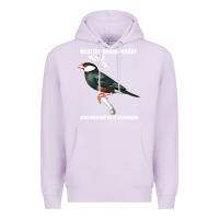 Lilac western ground parrot rare wild and west australian Premium Hoodie - Bettercallsaul