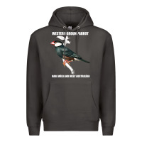 Smoke western ground parrot rare wild and west australian Premium Hoodie - Bettercallsaul