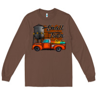 Chestnut small town fall Long Sleeve Tee - CowhideDigitalArt