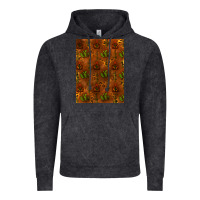 Vintage Black cactus background Vintage Hoodie - RanaPortraitStore