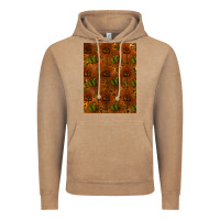 Vintage Coffee cactus background Vintage Hoodie - RanaPortraitStore