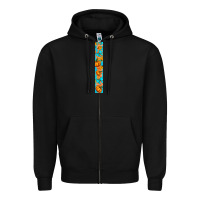 Black Fall Pumpkin Zipper Hoodie - BundleAndBundleShop