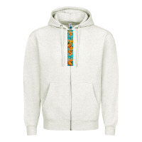 Oatmeal Heather Fall Pumpkin Zipper Hoodie - BundleAndBundleShop